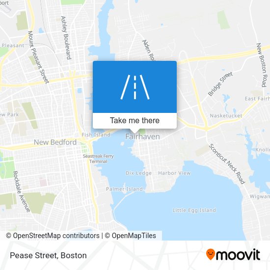 Mapa de Pease Street