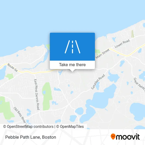 Pebble Path Lane map