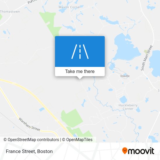 Mapa de France Street