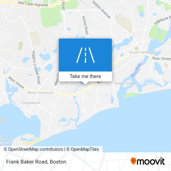 Mapa de Frank Baker Road