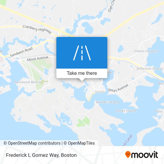 Mapa de Frederick L Gomez Way