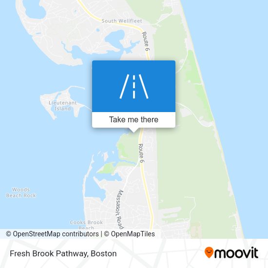 Mapa de Fresh Brook Pathway