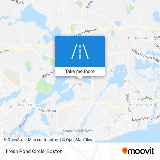 Fresh Pond Circle map