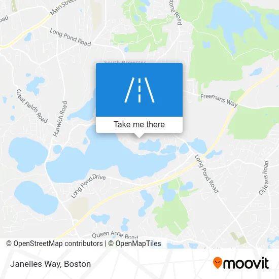 Janelles Way map