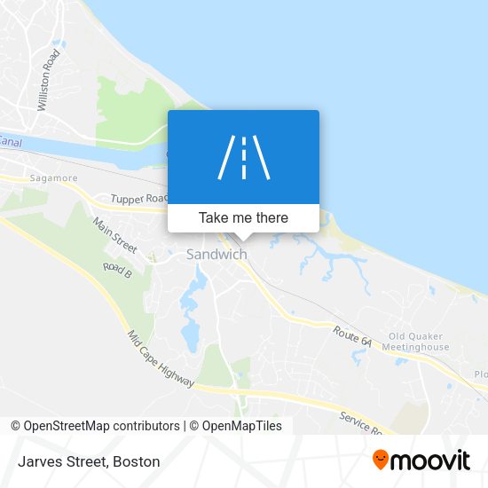 Mapa de Jarves Street