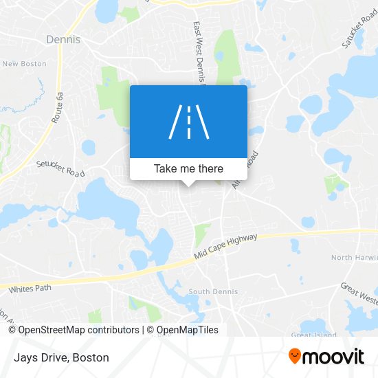 Jays Drive map