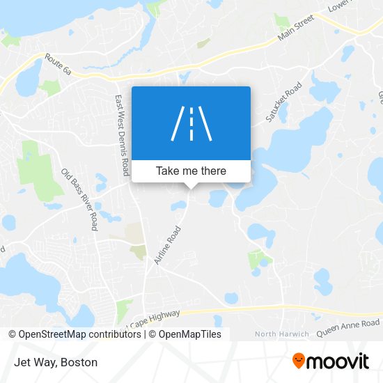 Mapa de Jet Way