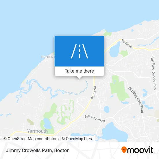 Jimmy Crowells Path map