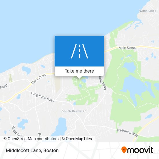 Mapa de Middlecott Lane