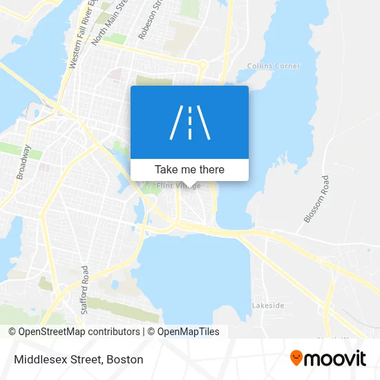 Middlesex Street map