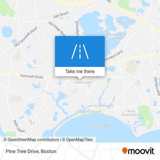Mapa de Pine Tree Drive