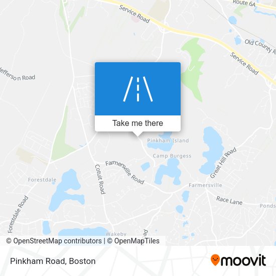 Mapa de Pinkham Road