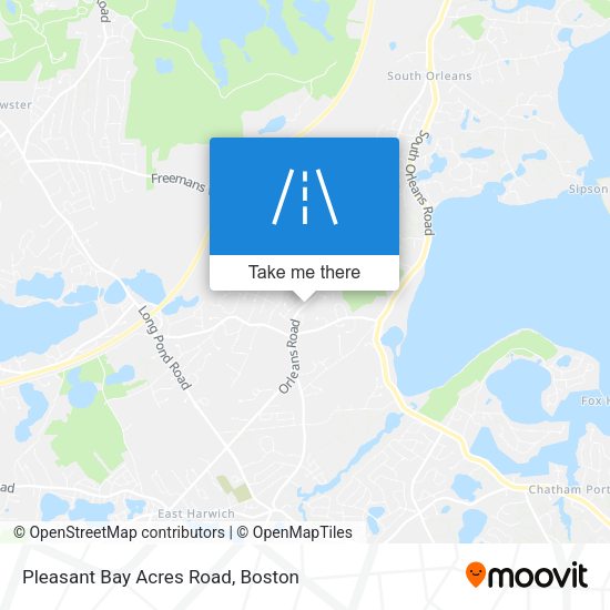 Pleasant Bay Acres Road map