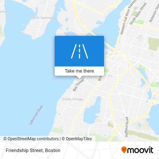 Friendship Street map