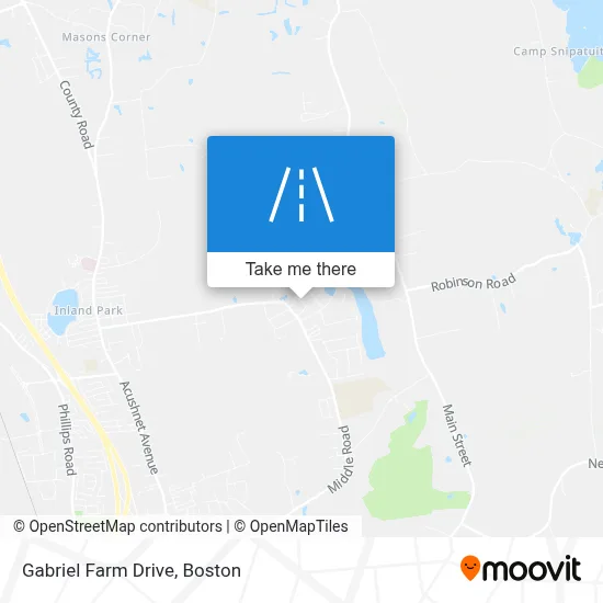 Gabriel Farm Drive map
