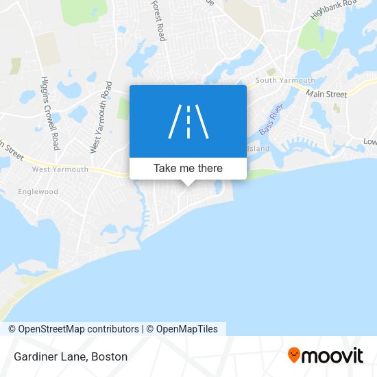 Mapa de Gardiner Lane