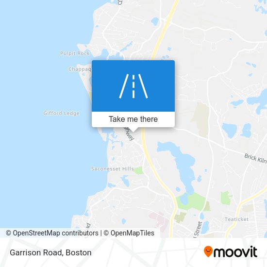 Mapa de Garrison Road