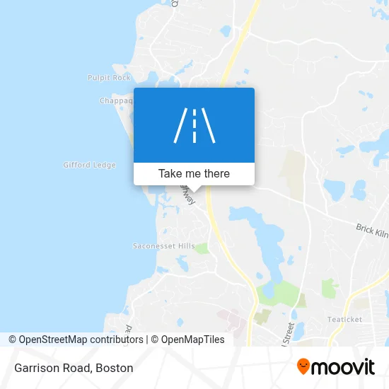 Garrison Road map