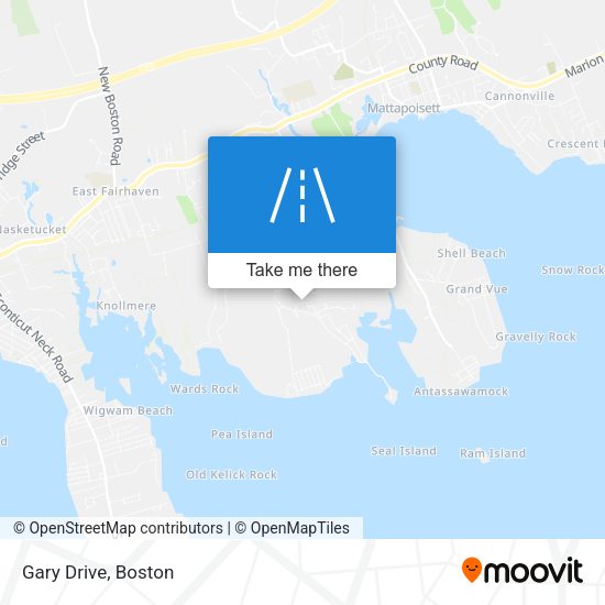 Gary Drive map