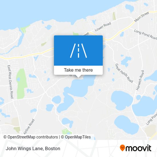 Mapa de John Wings Lane