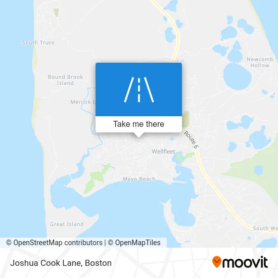 Joshua Cook Lane map