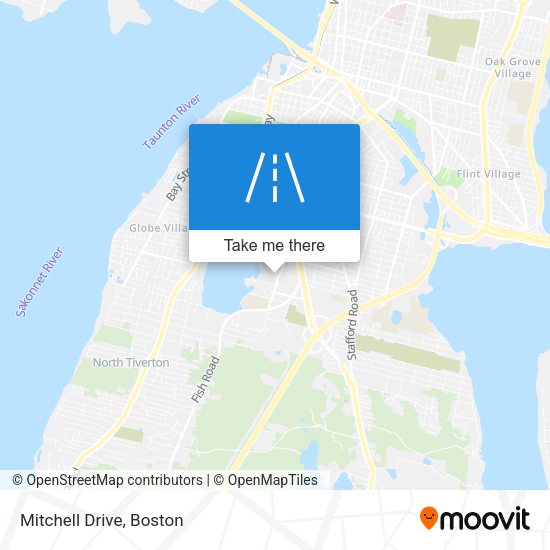Mapa de Mitchell Drive
