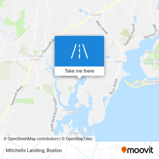 Mapa de Mitchells Landing