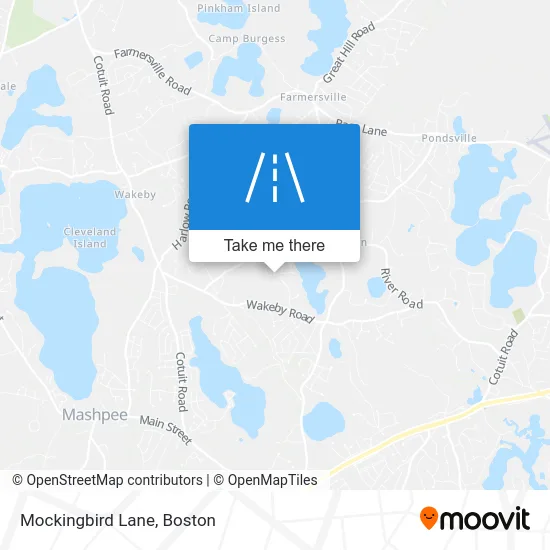 Mockingbird Lane map