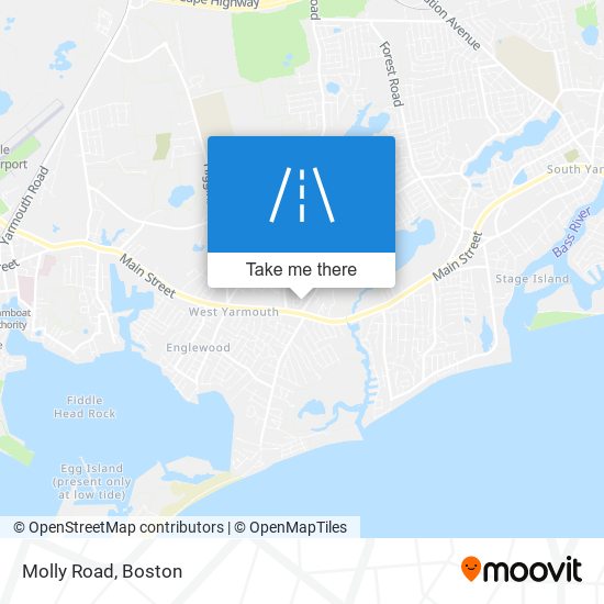 Mapa de Molly Road