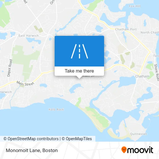Monomoit Lane map