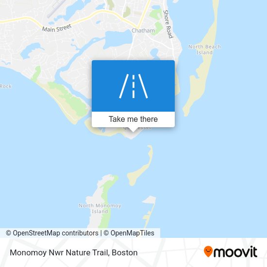 Mapa de Monomoy Nwr Nature Trail