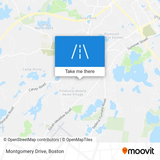 Montgomery Drive map