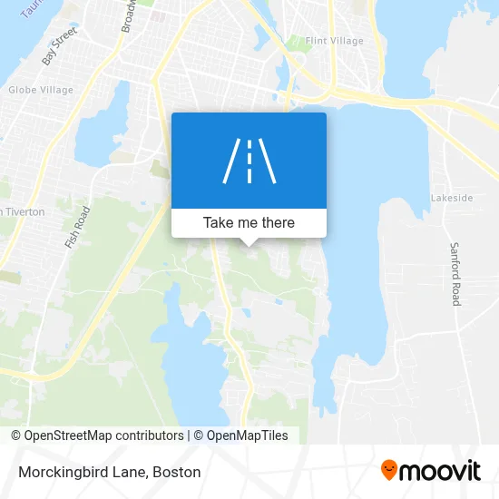 Morckingbird Lane map
