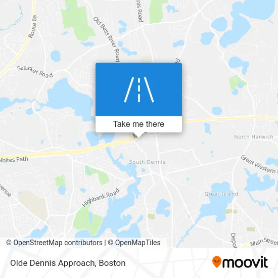 Olde Dennis Approach map