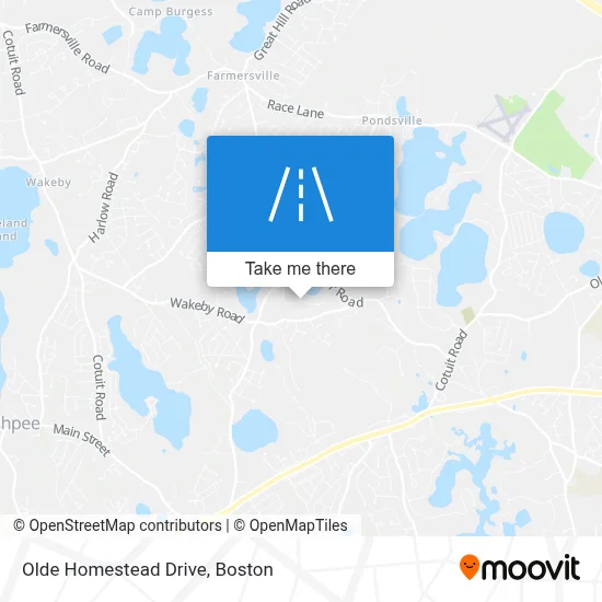 Olde Homestead Drive map