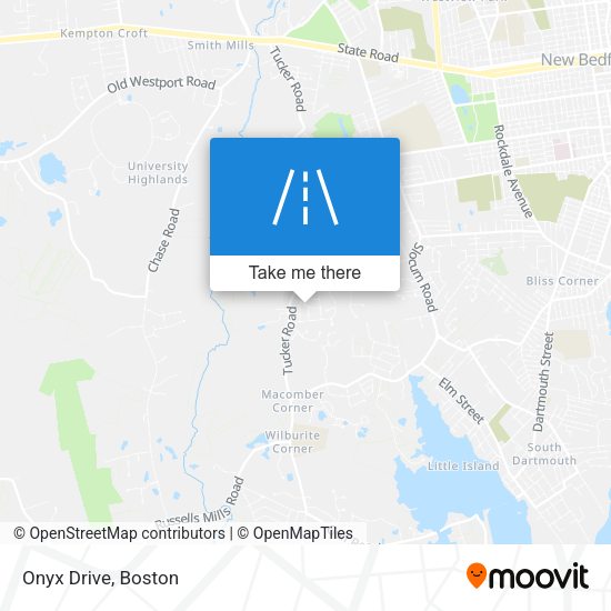 Mapa de Onyx Drive