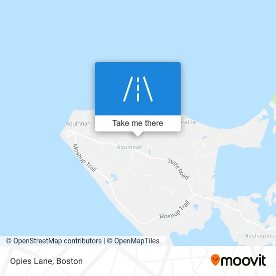 Opies Lane map