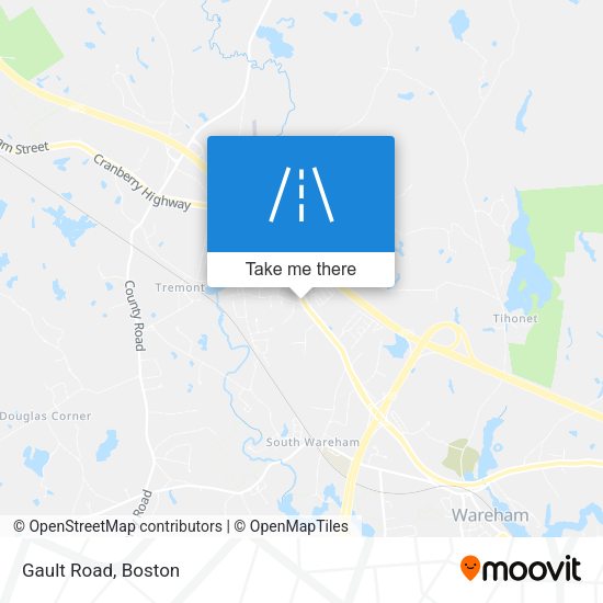 Mapa de Gault Road