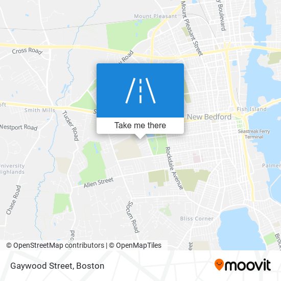 Gaywood Street map