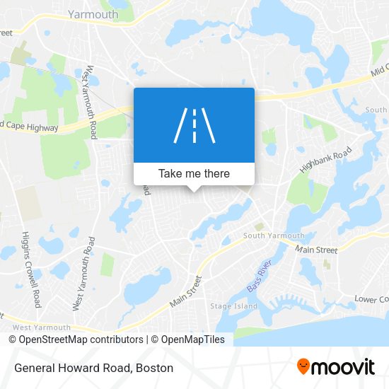 General Howard Road map