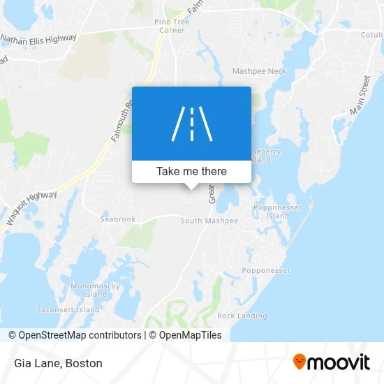 Gia Lane map