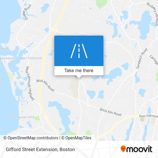 Mapa de Gifford Street Extension