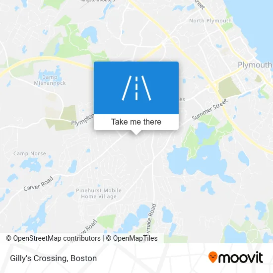 Gilly's Crossing map