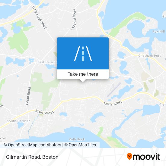 Mapa de Gilmartin Road