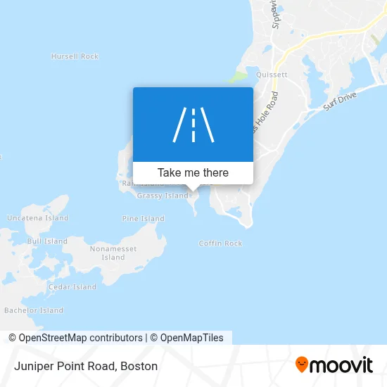 Juniper Point Road map