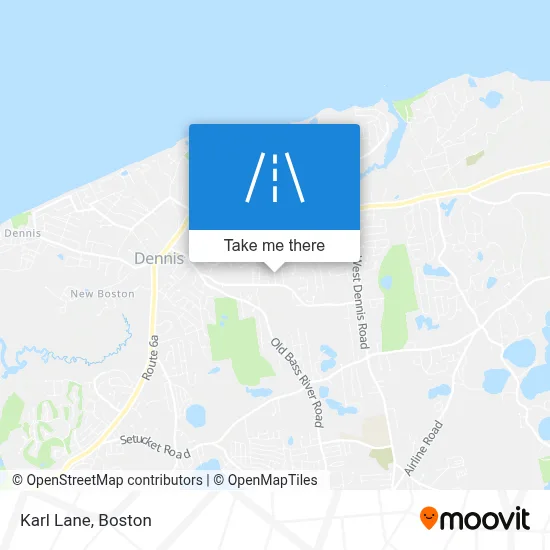 Karl Lane map