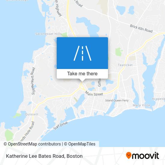 Katherine Lee Bates Road map