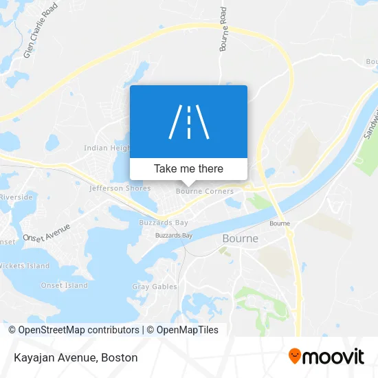 Kayajan Avenue map