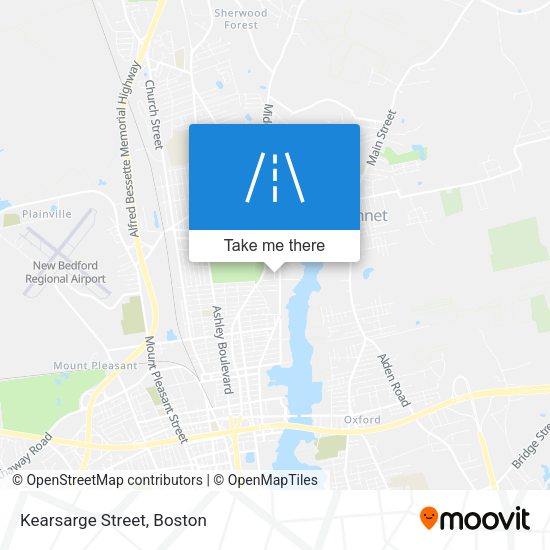 Kearsarge Street map