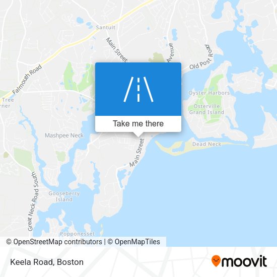 Mapa de Keela Road